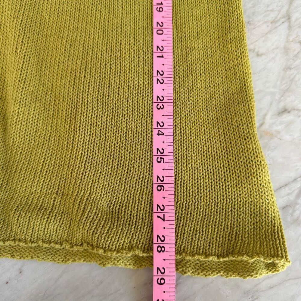 Soft Surroundings Wickfield Pullover Chartreuse C… - image 8